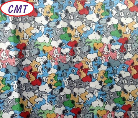 Snoopy Printing Coated Oxford Fabric Plain Style Средний вес Устойчивое покрытие