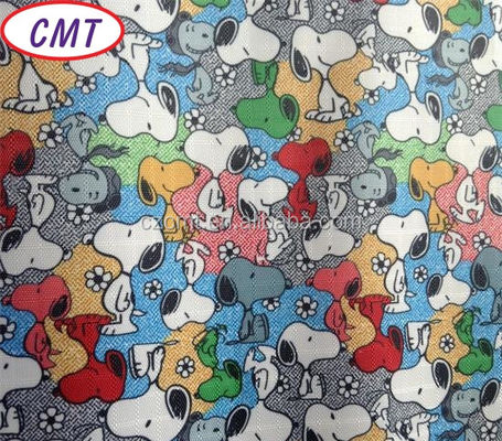 Snoopy Printing Coated Oxford Fabric Plain Style Средний вес Устойчивое покрытие
